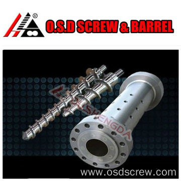 twin screw barrel for rubber extrusion